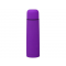 Термос Ямал Soft Touch с чехлом, фиолетовый