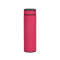 Термос Confident с покрытием soft-touch, розовый, вид спереди