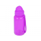 Бутылка для воды со складной соломинкой Kidz, фиолетовая