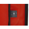 Сумка-холодильник Reviver на липучке из нетканого переработанного материала RPET, красная