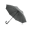 Зонт-трость Lunker с куполом диаметром 135 см, серый