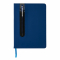 Блокнот для записей Deluxe формата A5 и ручка-стилус, темно-синий