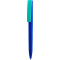 Ручка ZETA SOFT BLUE MIX, синяя с бирюзовым