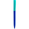 Ручка ZETA SOFT BLUE MIX, синяя с бирюзовым