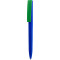 Ручка ZETA SOFT BLUE MIX, синяя с зеленым