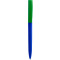 Ручка ZETA SOFT BLUE MIX, синяя с зеленым