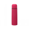 Термос Ямал Soft Touch с чехлом, розовый