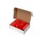Подарочный набор Cozy hygge с пледом и термосом, красный, в коробке