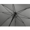 Зонт-трость Lunker с куполом диаметром 135 см, серый, спицы