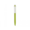 Ручка шариковая ECO W из пшеничной соломы, ярко-зеленая, вид сзади