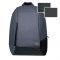Рюкзак Migliores Portobello с защитой от карманников, серый, вид спереди