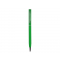 Ручка металлическая шариковая Атриум софт-тач, зелёная, общий вид