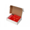 Подарочный набор Dreamy hygge с пледом и термокружкой, красный, в коробке