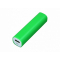 Универсальное зарядное устройство power bank прямоугольной формы, зеленое