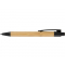 Ручка шариковая Borneo, черная, общий вид