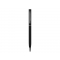 Ручка металлическая шариковая Атриум софт-тач, черная, общий вид