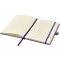 Записная книжка А5 Nova, пурпурная, резинка, лента-закладка, петля для ручки