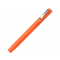 Ручка шариковая пластиковая Quadro Soft, оранжевая