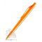 Ручка шариковая DS6 PPP, оранжевая, вид сбоку