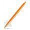 Ручка шариковая DS6 PPP, оранжевая, вид сзади