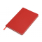 Блокнот А5 Magnet soft-touch с магнитным держателем для ручки, красный