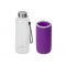 Бутылка для воды Pure c чехлом, фиолетовая