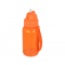 Бутылка для воды со складной соломинкой Kidz, оранжевая