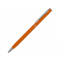 Ручка металлическая шариковая Атриум софт-тач, оранжевая