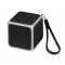 Портативная колонка Cube с подсветкой, черная