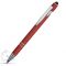 Ручка-стилус металлическая шариковая Sway, красная