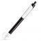 Шариковая ручка Forte с белым клипом Lecce Pen, черная