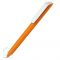 Шариковая ручка Flow Pure с белым клипом Maxema, оранжевая