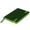 Ежедневник Marsielle Soft Touch S, гибкая обложка, зелёный с салатовым, в закрытом виде