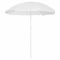 Зонт пляжный Mojacar, белый, общий вид