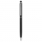 Ручка-стилус MO8209, чёрная, вид спереди