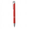 Ручка шариковая MO8893, красная, вид сбоку