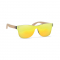 Солнцезащитные очки ALOHA, сплошные, жёлтые
