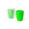 Силиконовые стаканы Pumf Hugs Neon, зелёные
