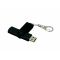 Флешка c разъемом Micro USB (цветной корпус), черная, с открытым разъемом
