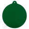 Новогодний самонадувающийся шарик, зеленый, оборотная сторона