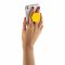 Универсальный держатель для телефона Stick 'n Hold, жёлтый, удобно использовать для селфи