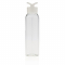 Герметичная бутылка для воды из AS-пластика, белая, вид сбоку