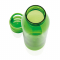 Герметичная бутылка для воды из AS-пластика, зелёная, вид сверху