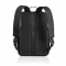 Сумка-рюкзак Bobby Bizz с защитой от карманников, черная, вид сзади