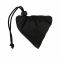 Плотная складная сумка-шоппер Impact из RPET AWARE™, черная