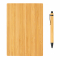 Набор из блокнота и ручки Bamboo, А5