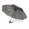 Маленький двухцветный зонт Impact из RPET AWARE™, d97 см, серебристый