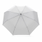 Компактный зонт Impact из RPET AWARE™ с бамбуковой ручкой, d96 см, белый 
