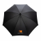 Зонт-антишторм Impact из RPET AWARE™, d103 см, черный, пример нанесения
