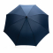 Автоматический зонт-трость с бамбуковой ручкой Impact из RPET AWARE™, d103 см, темно-синий